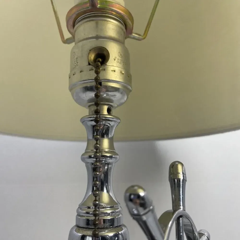 Perko Perkins Marine Lamp Sailor Boat Helm Ships Steering Wheel Silver Nautical